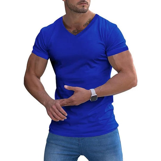 Slim-Fit V-Neck T-Shirt