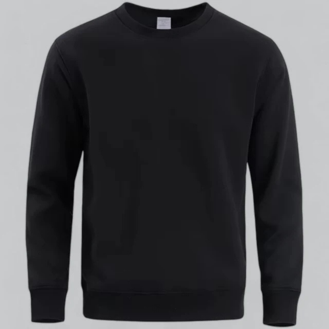 Men's Classic Casual Crewneck Sweater | Long Sleeve