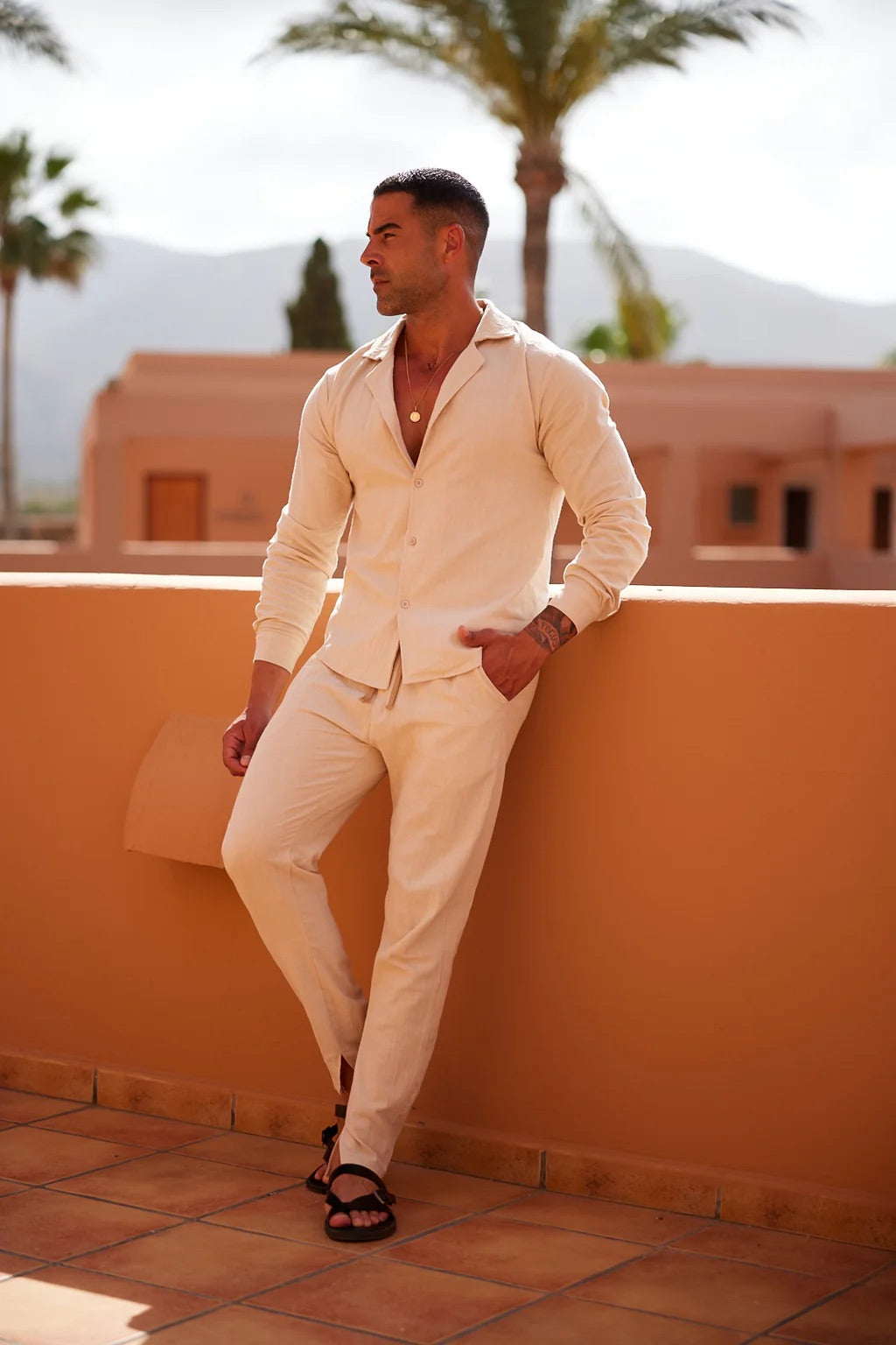 Lightweight Linen Set for Relaxed Comfort