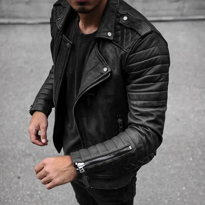 Men's Leather Jacket | Stylish Design