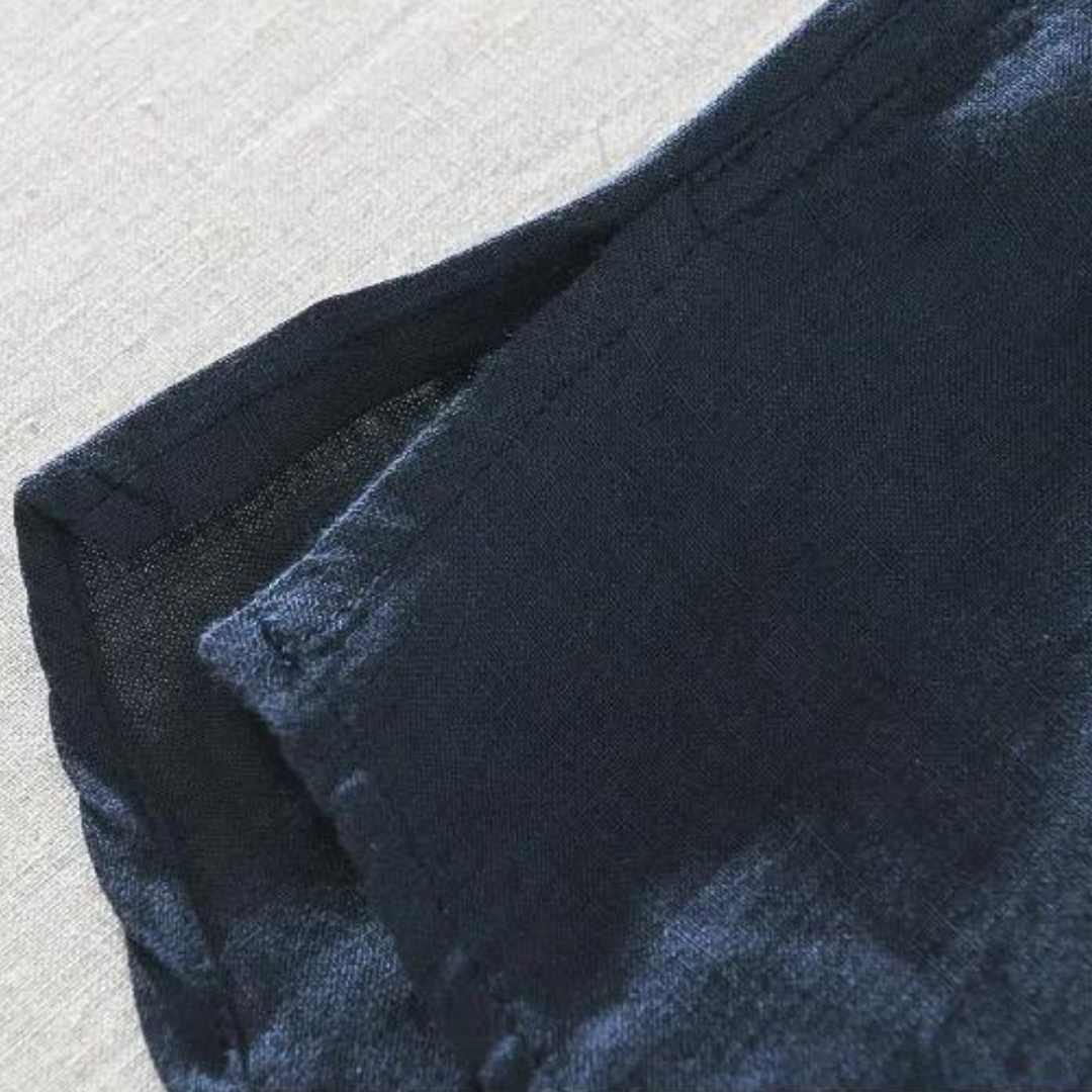Lightweight Linen Shirt with Relaxed Fit
