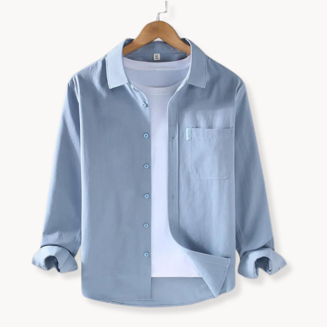 Soft Cotton Shirt with Classic Design