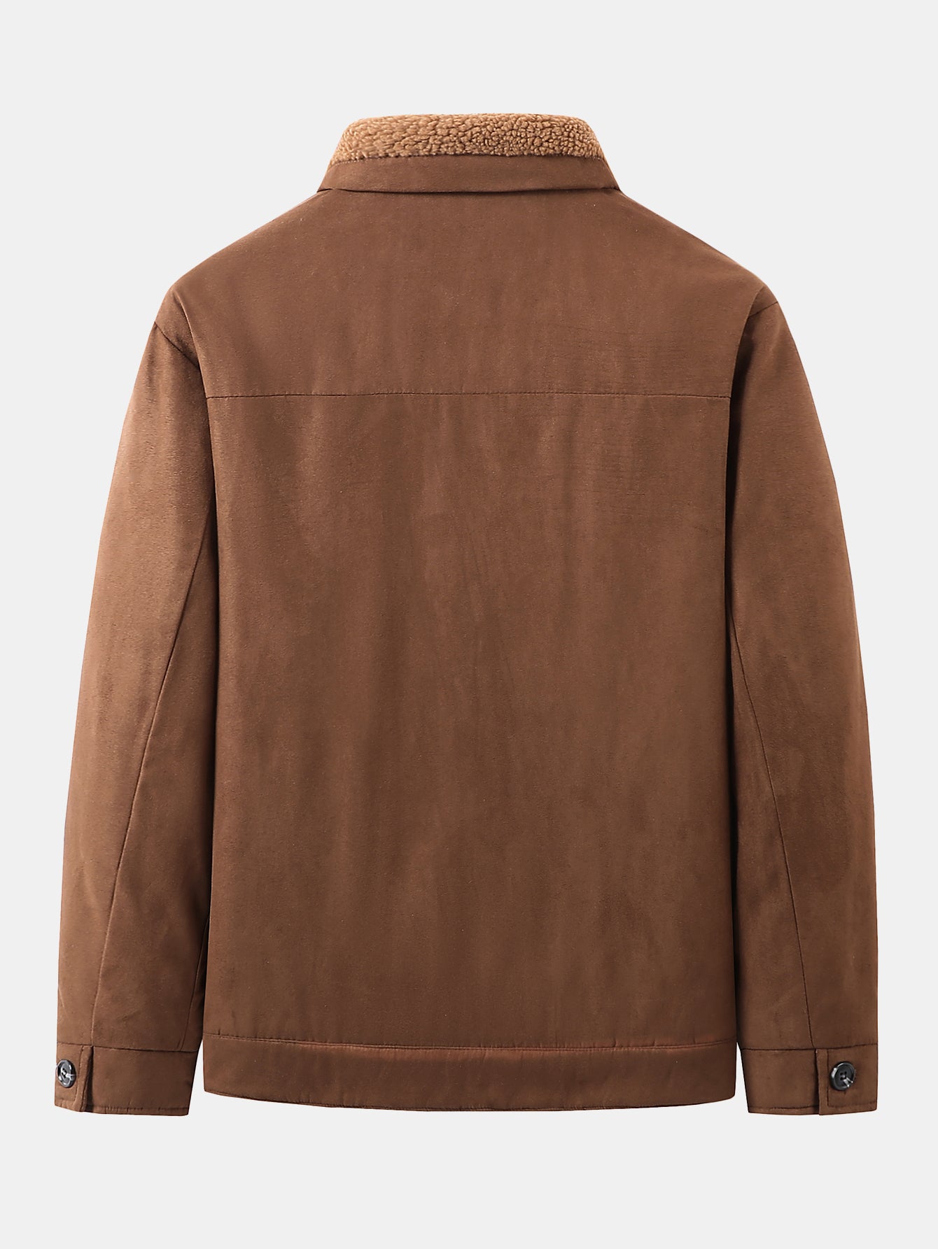 Alfred | teddy lined suede jacket with pockets