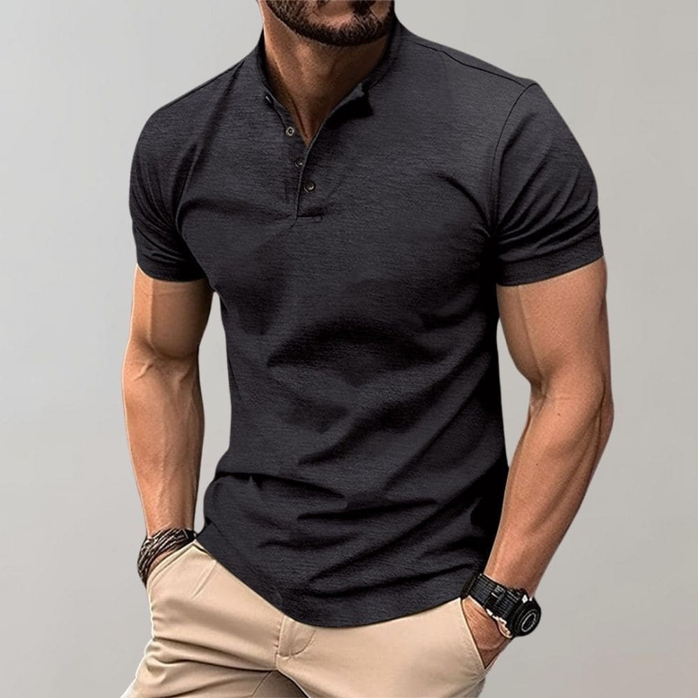 Tailored Cotton Polo Shirt for Men