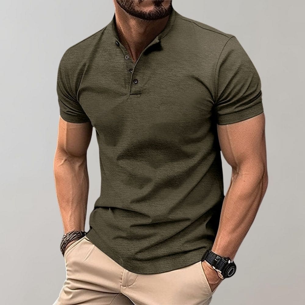 Tailored Cotton Polo Shirt for Men