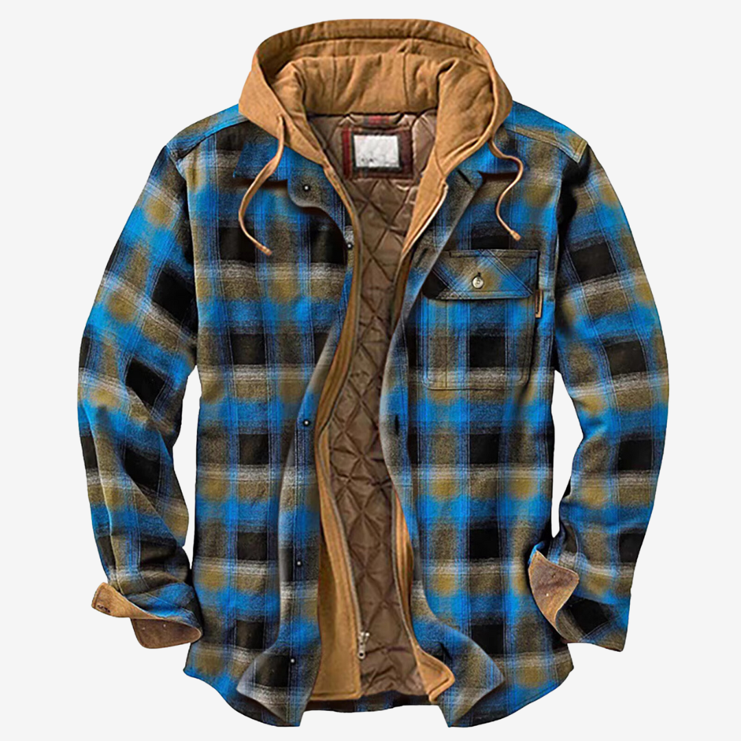 Men's Elegant Plaid Shacket
