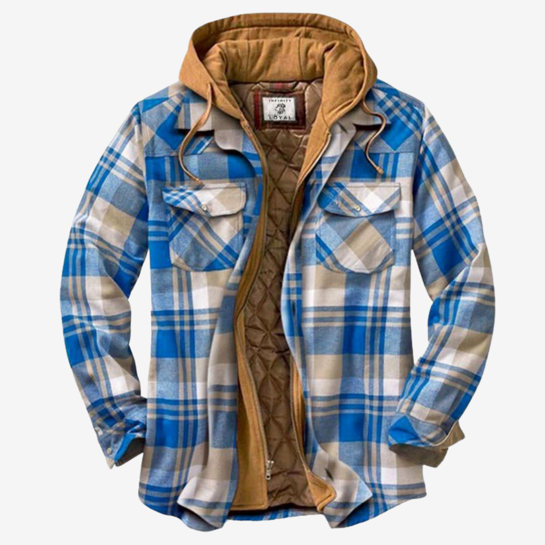 Men's Elegant Plaid Shacket