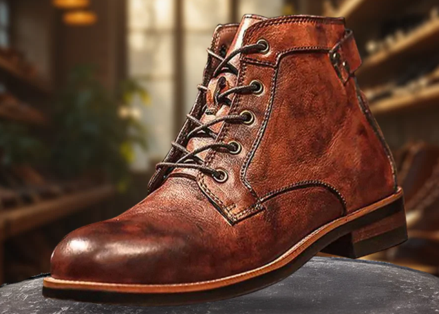 Charles | Men's Classic Leather Boots