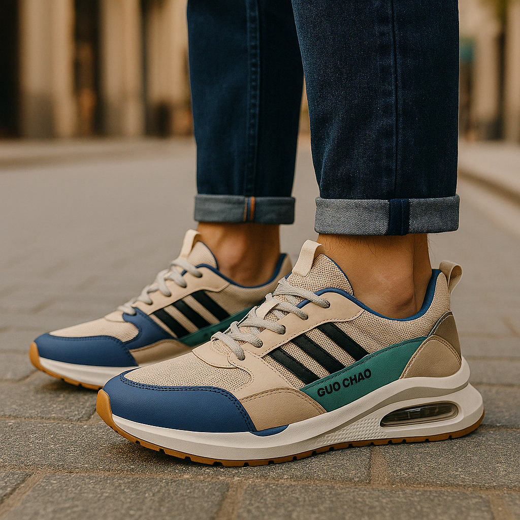 Nathan | Men's Sporty High-Quality Sneakers
