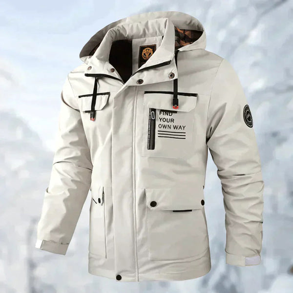 Men's Waterproof Rain Jacket with Hood