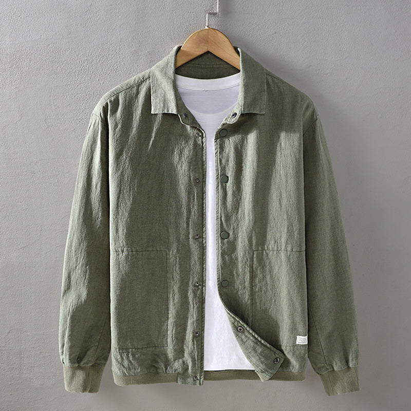 Men's Multi-Pocket Outdoor Shacket