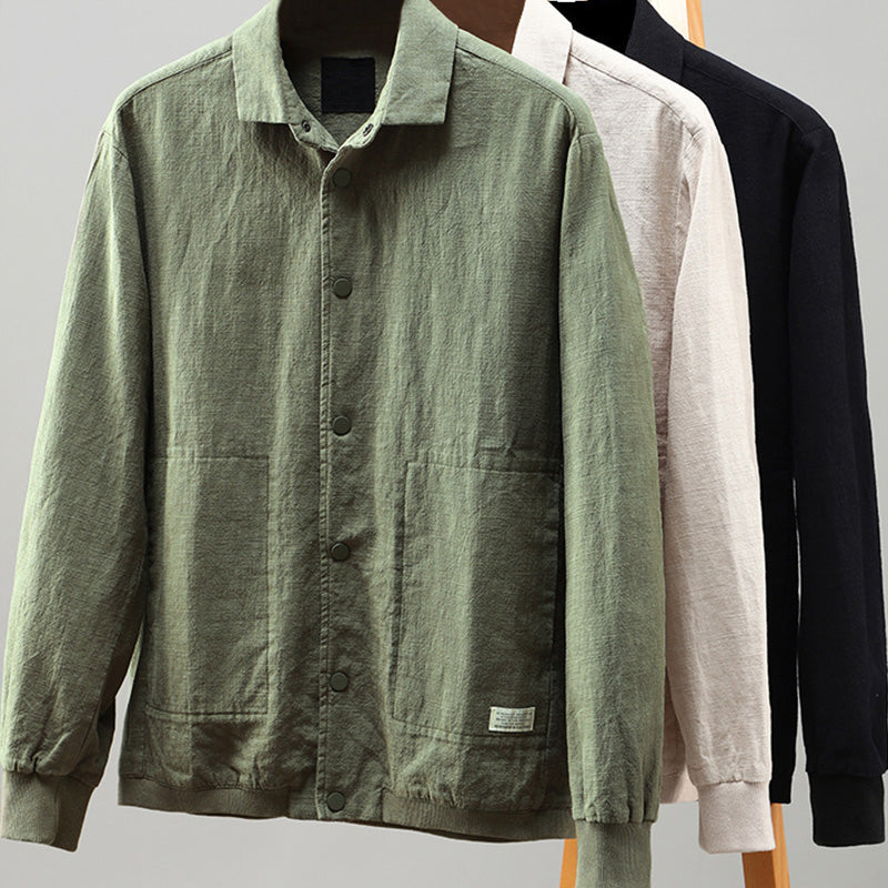 Men's Multi-Pocket Outdoor Shacket