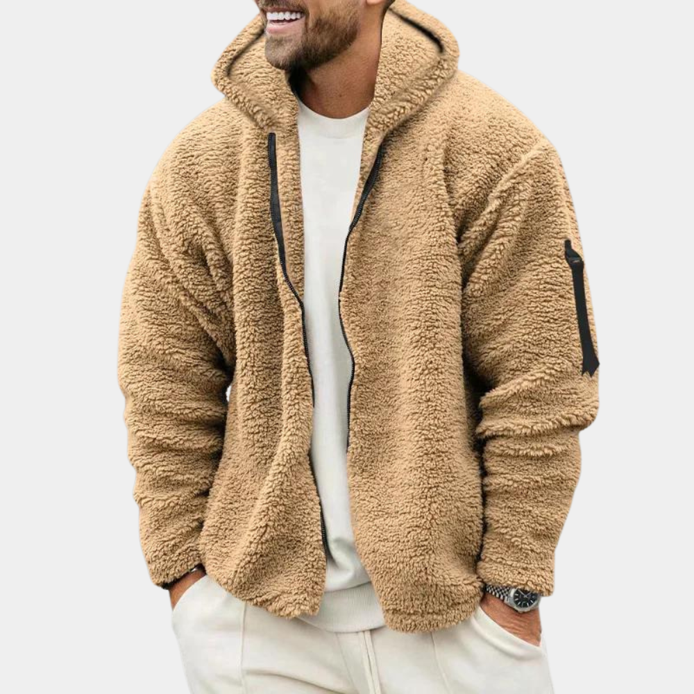 Men's Lightweight Hooded Cardigan