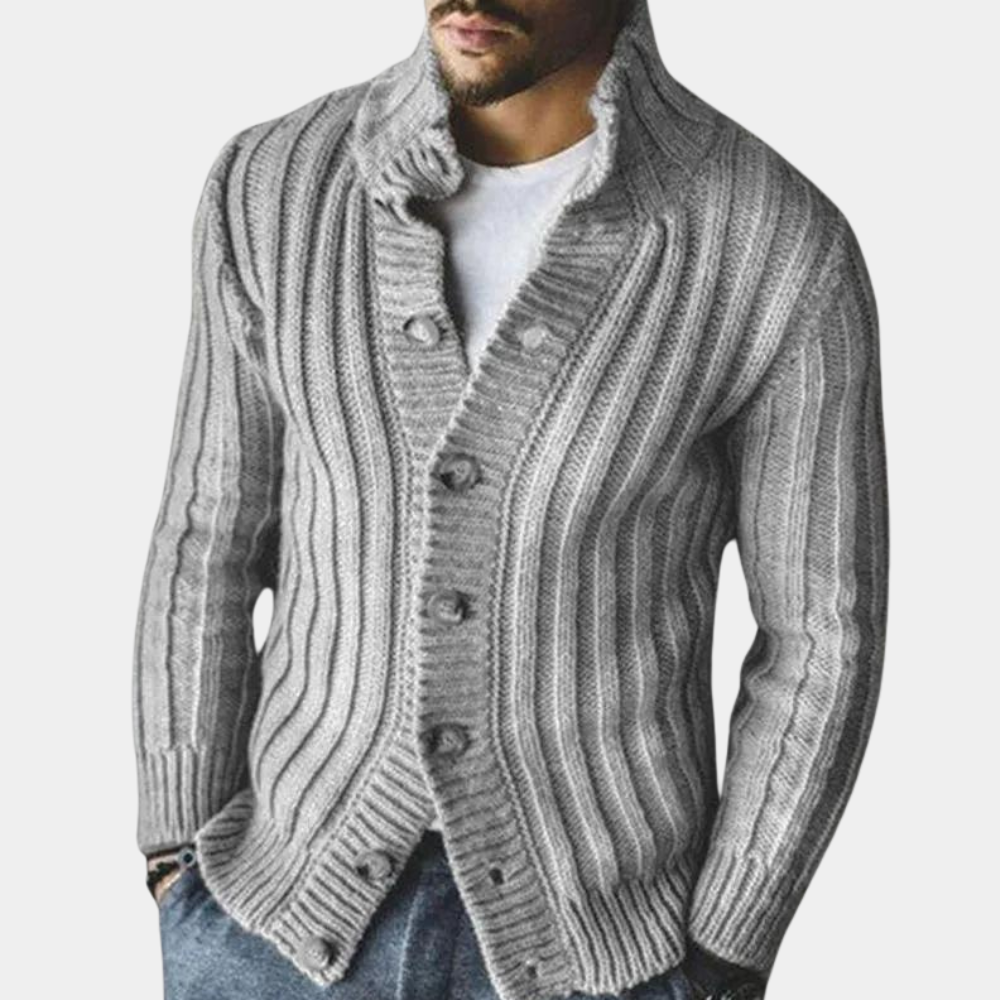 Elijah | Elegant Men's Winter Cardigan