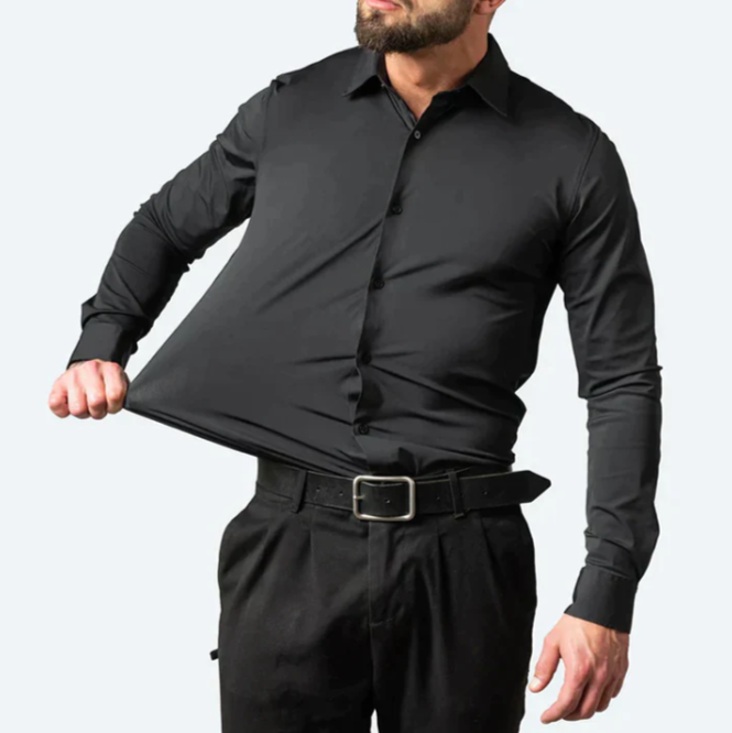 Men's Slim Fit Stretch Shirt