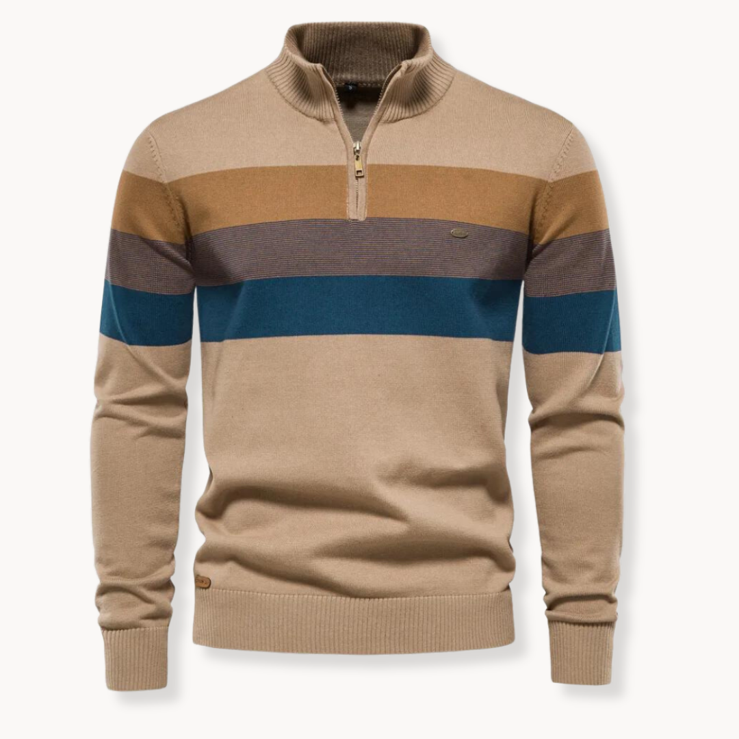 Men's Quarter-Zip Sweater