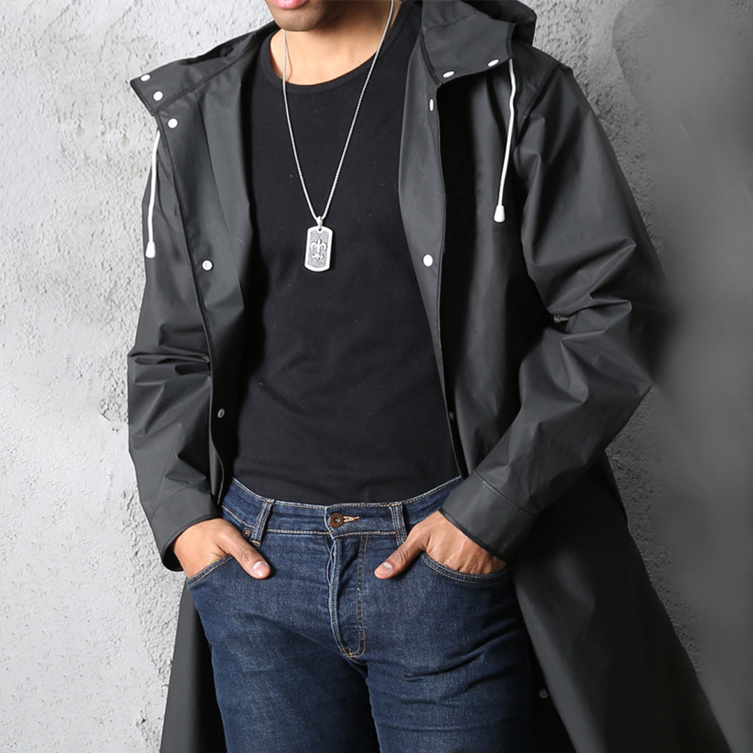 Men's Waterproof Rain Jacket with Hood | Ideal for Wet Weather