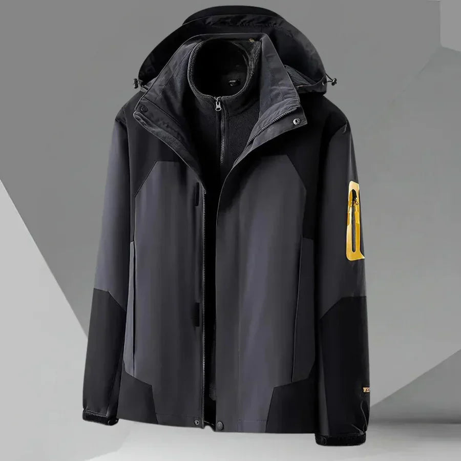Waterproof Rain Jacket for Men | Hooded Windbreaker