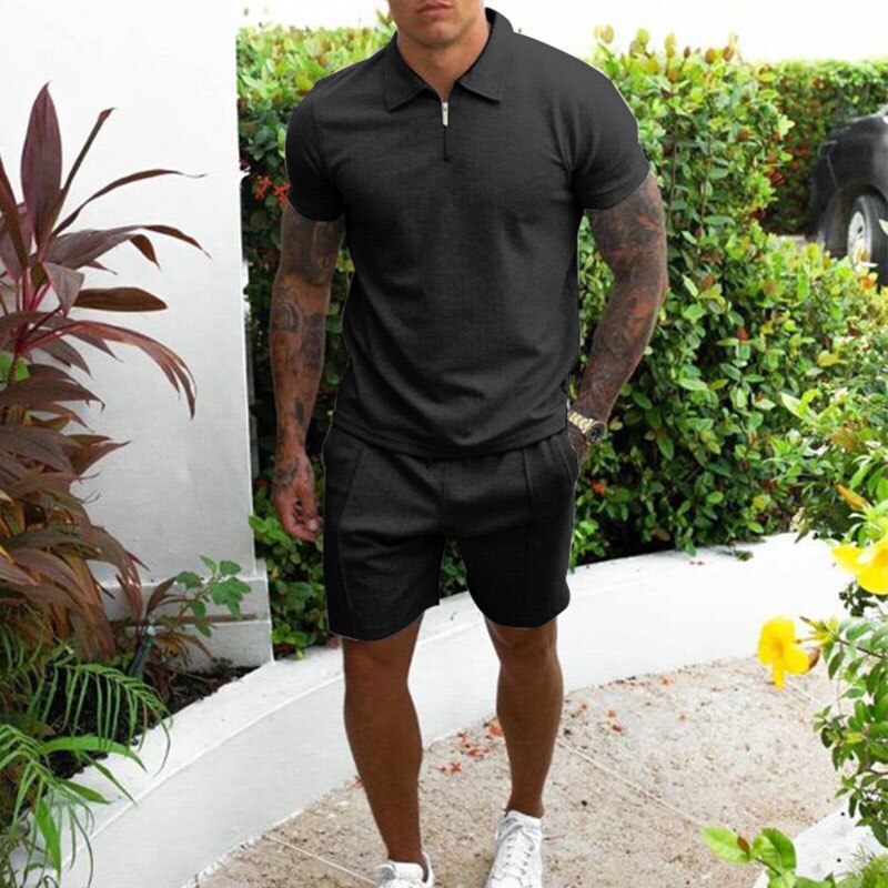 Trendy and Relaxed Men's Clothing Ensemble