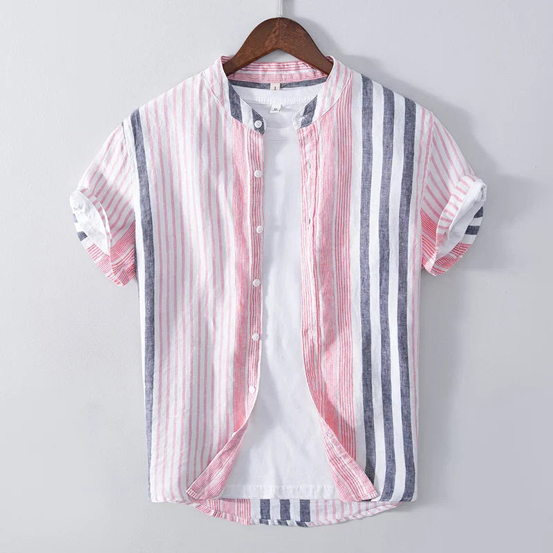 Stylish Striped Shirt with Breathable Fabric