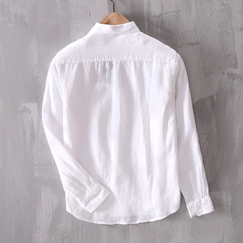 Breathable Men's Stylish Linen Shirt