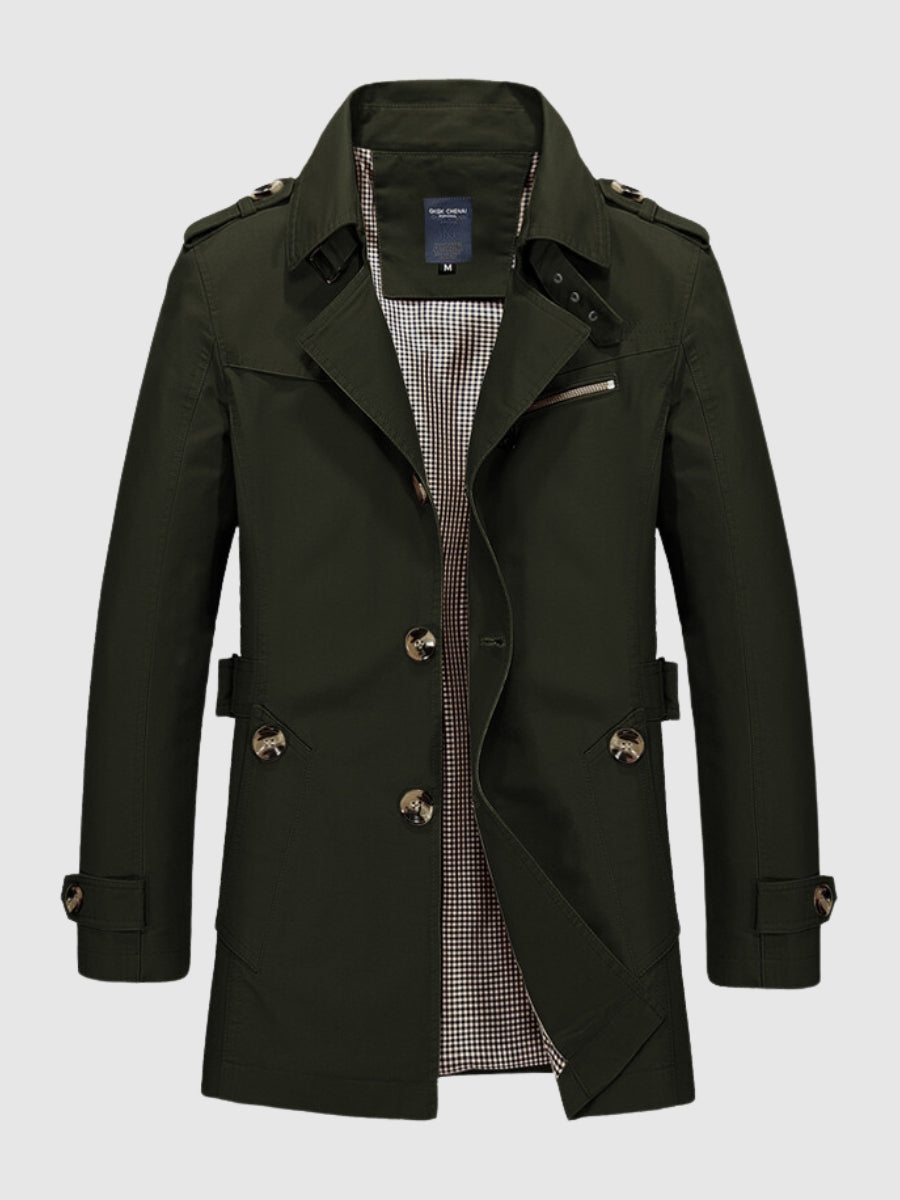 Men's Waterproof Rain Jacket | Cotton | Stylish & Versatile