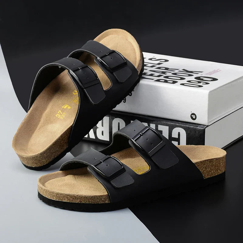 Men's Leather Sandals for Summer Comfort and Style
