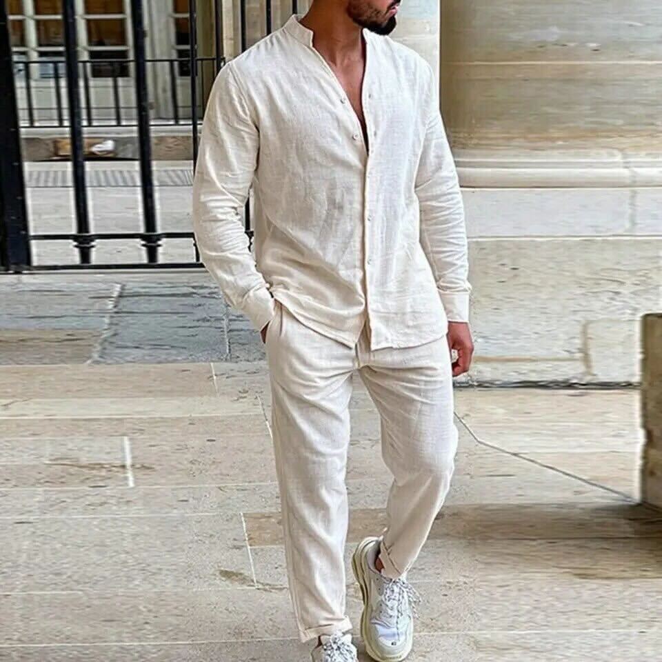 Lightweight Linen Ensemble for Warm Days