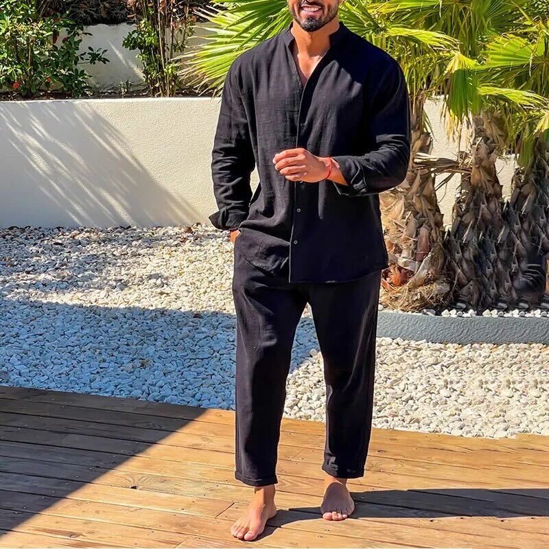 Lightweight Linen Ensemble for Warm Days