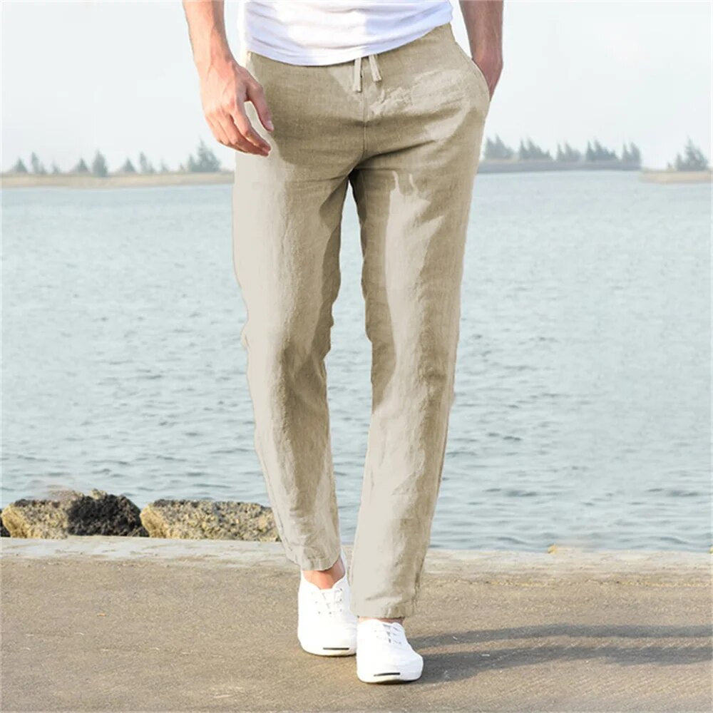 Lightweight Linen Pants, Casual and Comfortable