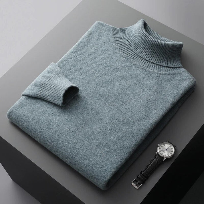 Men's Cashmere Turtleneck Sweater | Premium Quality