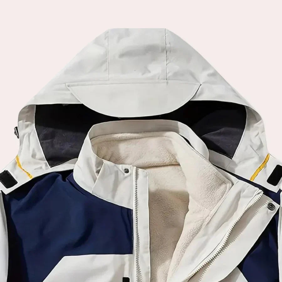 Waterproof Rain Jacket for Men | Hooded Windbreaker