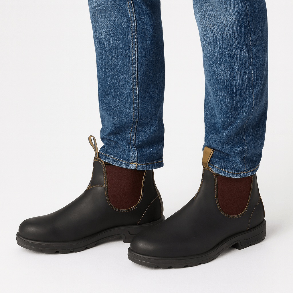 Dominic | Men's Rugged Chelsea Boots