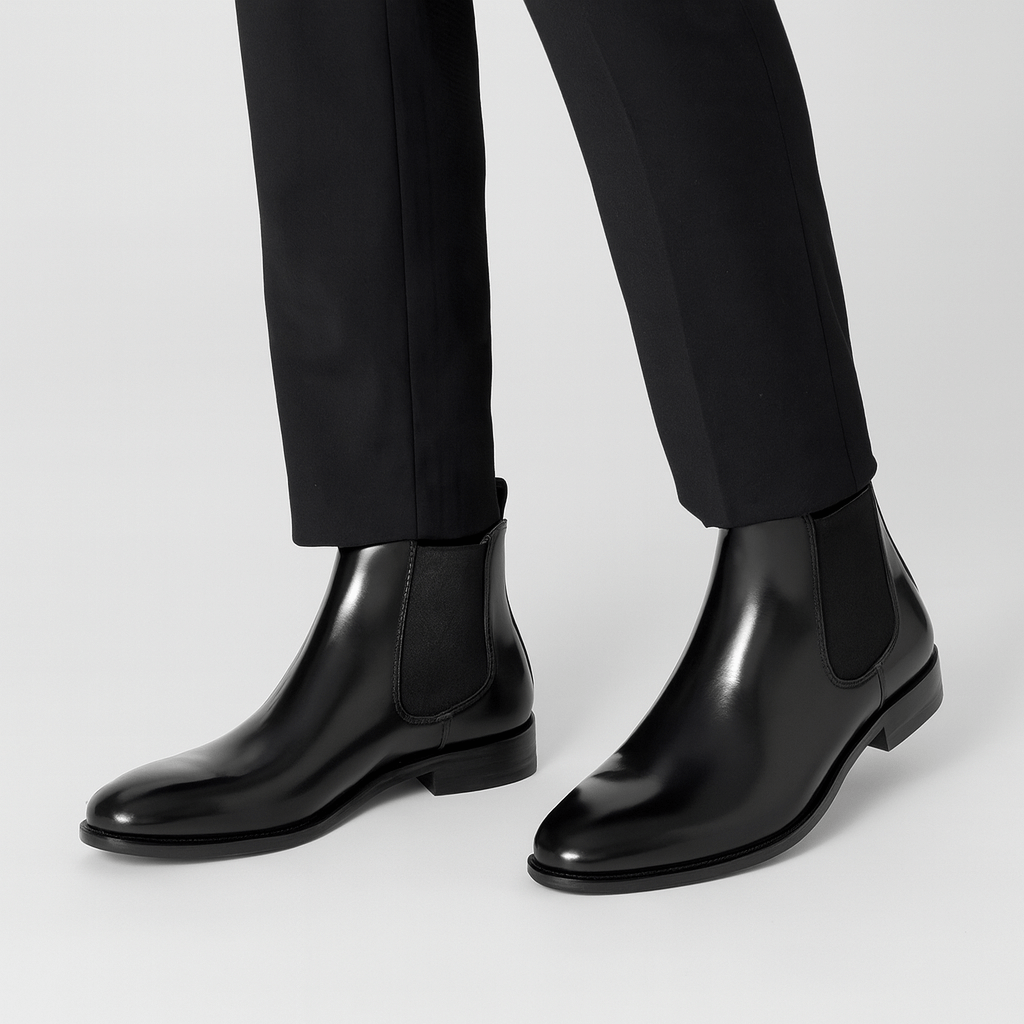 Elliot | Men's Polished Chelsea Boots