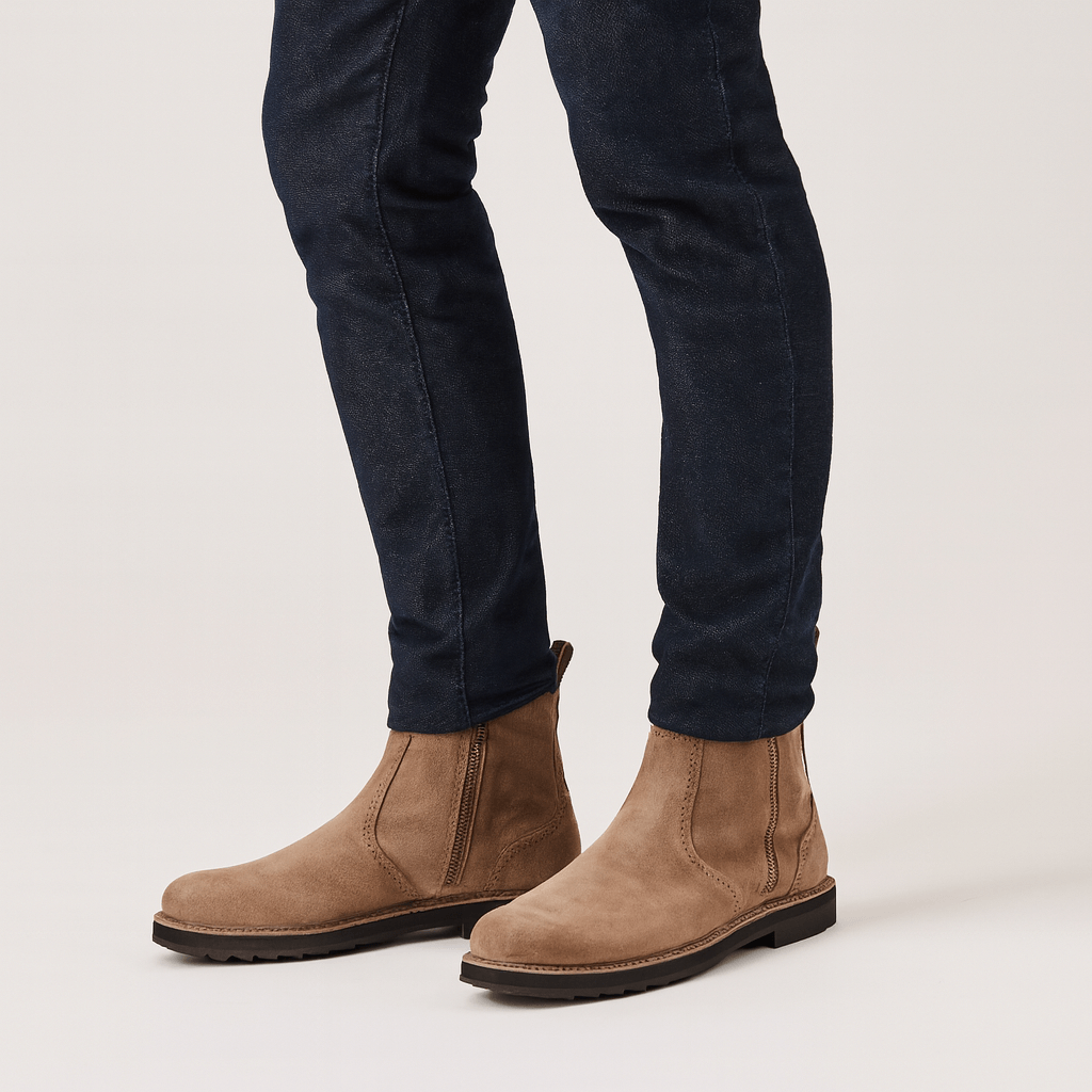 Christopher | Men's Chelsea Zipper Boots