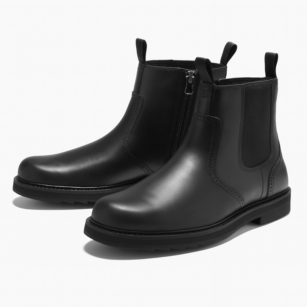 Christopher | Men's Chelsea Zipper Boots