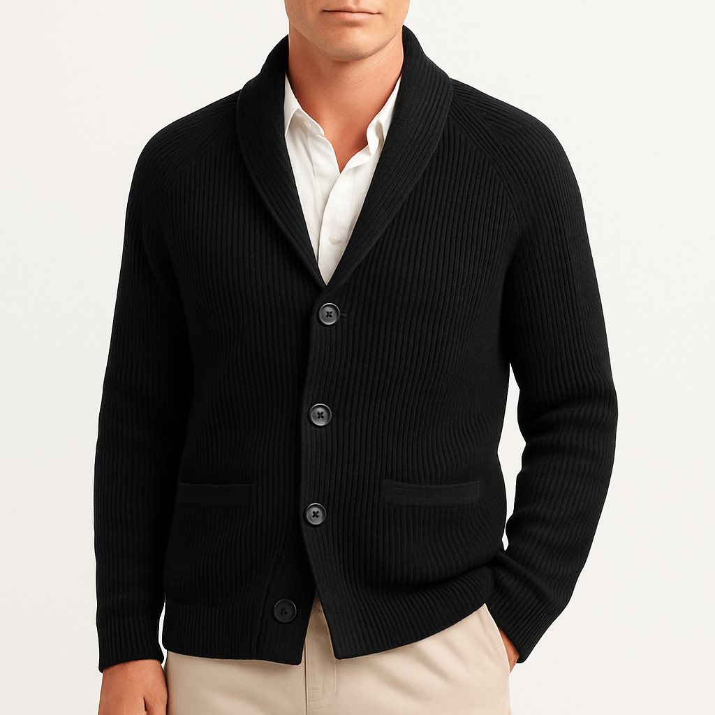 Spencer | Men's Deluxe Knit Cardigan