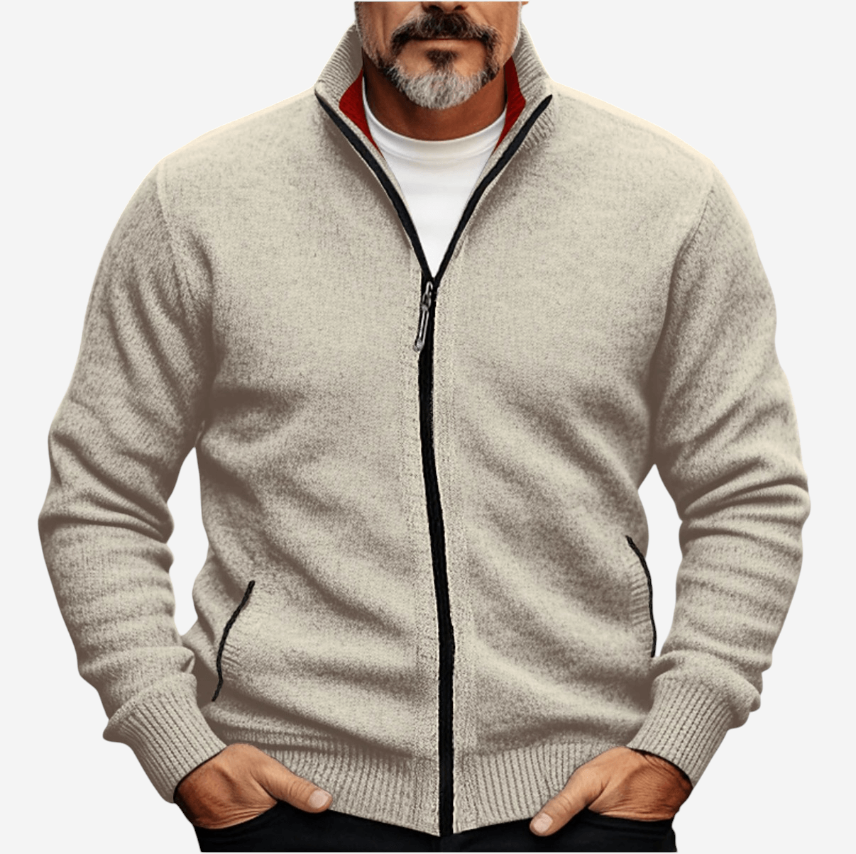 Harrison | Men's Full-Zip Knit Cardigan