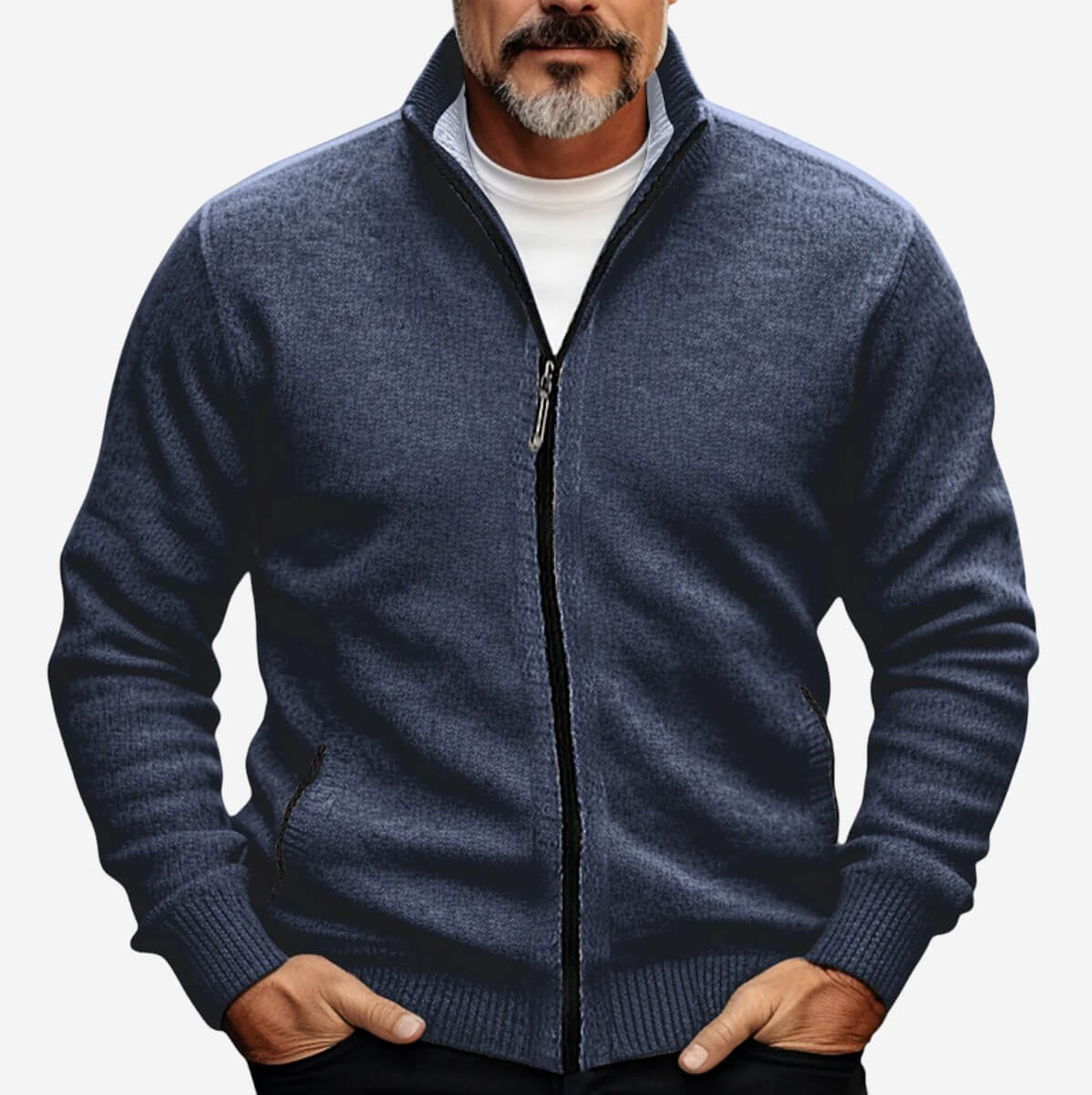 Harrison | Men's Full-Zip Knit Cardigan