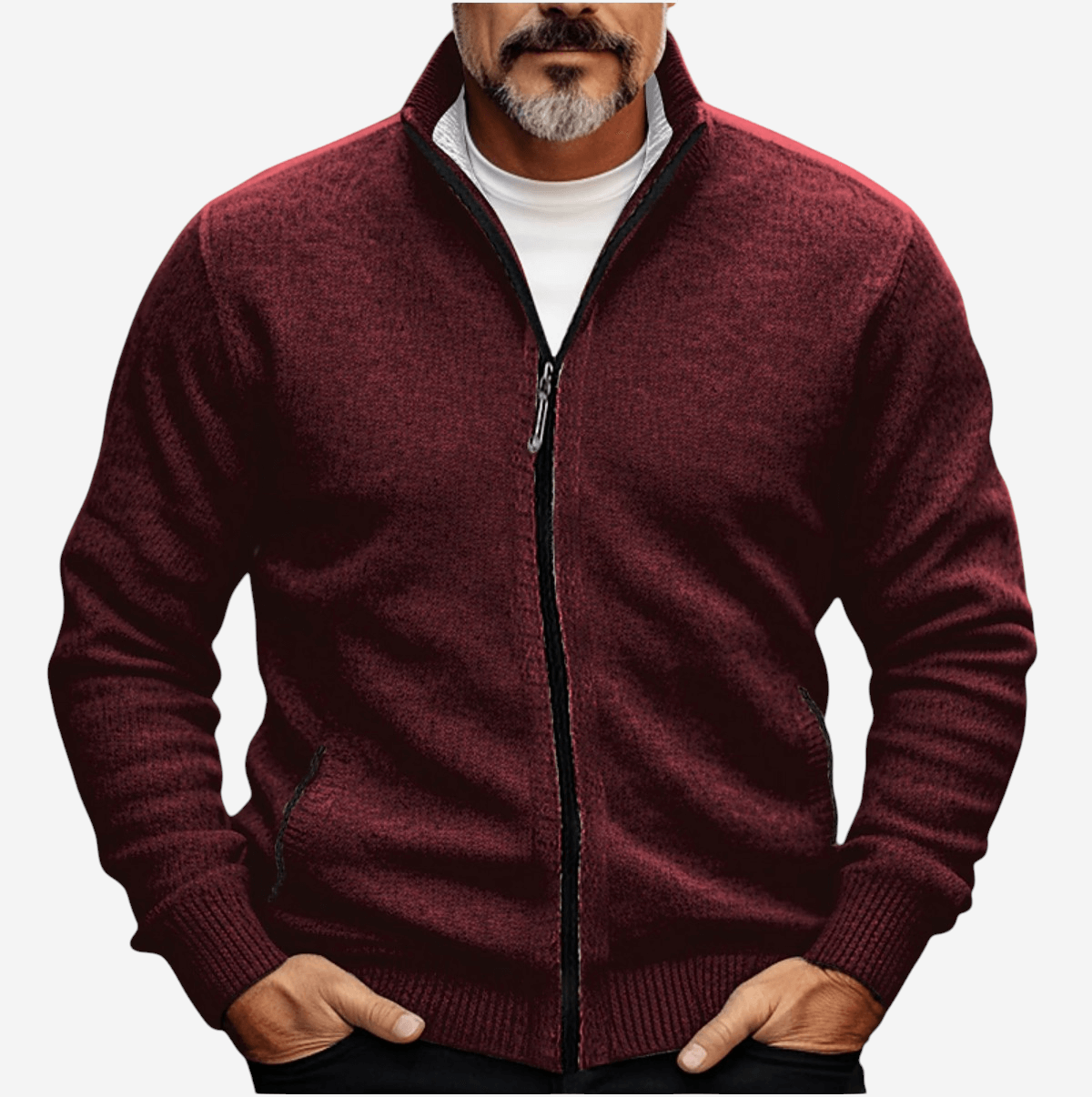 Harrison | Men's Full-Zip Knit Cardigan