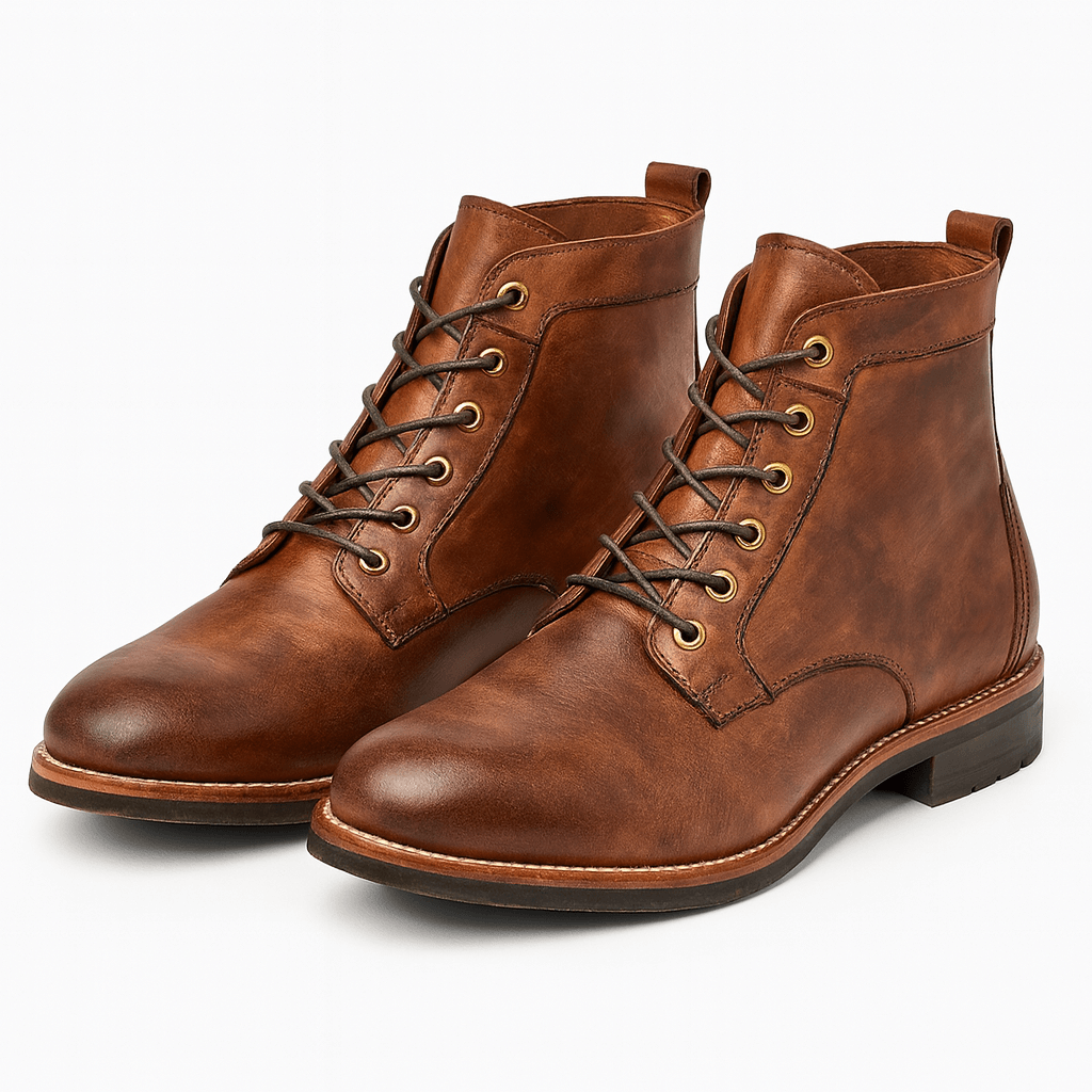 Benjamin | Men's Leather Lace-Up Boots