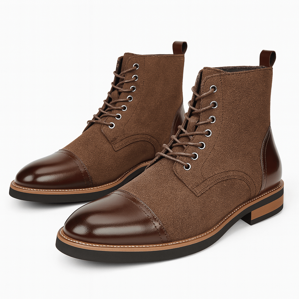 Isaac | Men's Oxford Leather Boots
