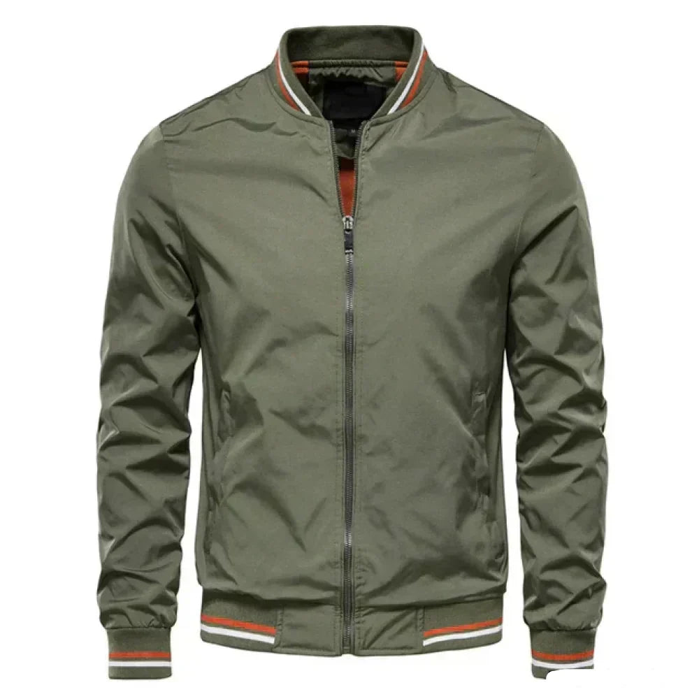 Lightweight Bomber Jacket for Warm Days