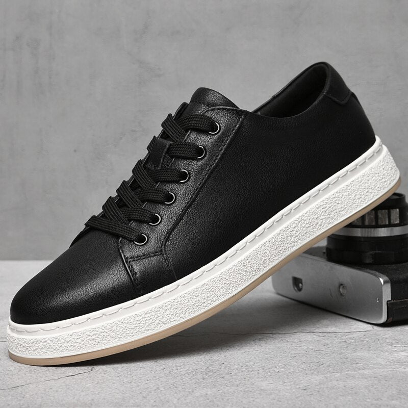 George | Men's Everyday Leather Casual Sneakers