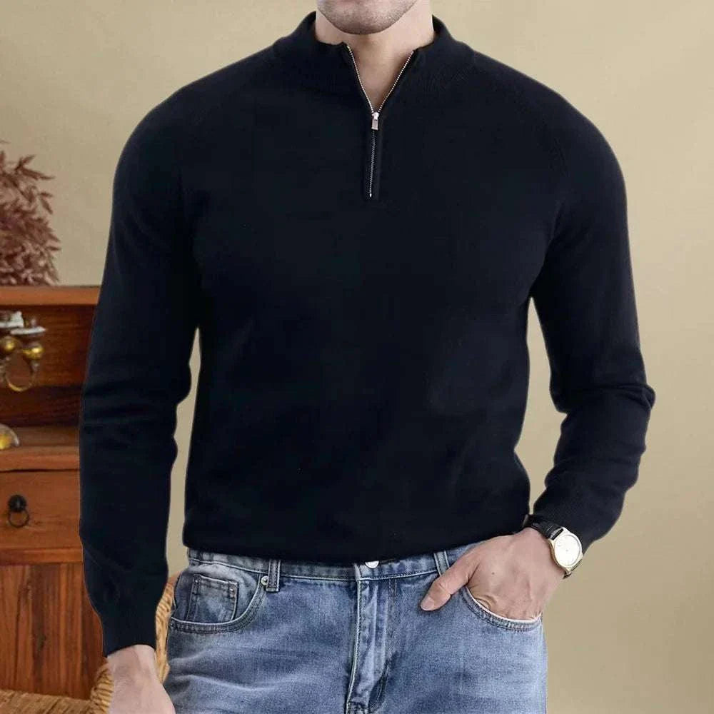Logan | Men's Slim-Fit Wool Sweater