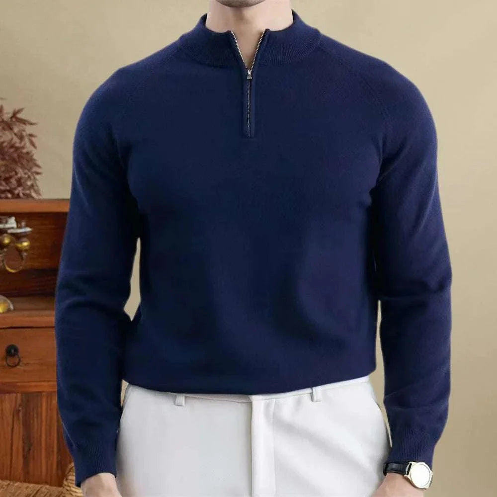 Logan | Men's Slim-Fit Wool Sweater