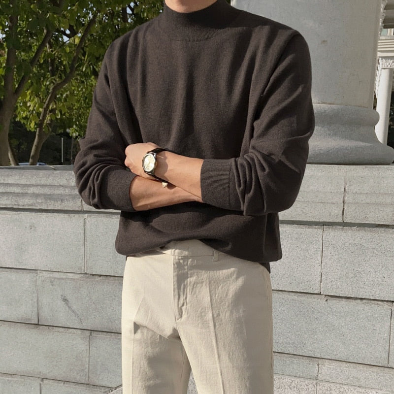 Liam | Men's Wool Knit Sweater
