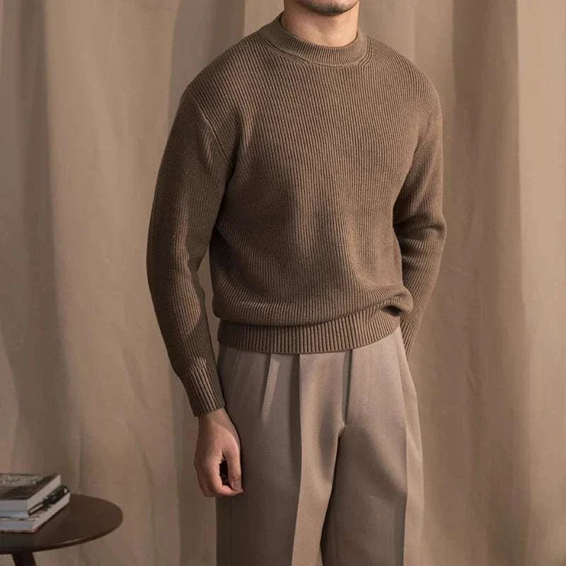 Joshua | Men's Ribbed Wool Sweater