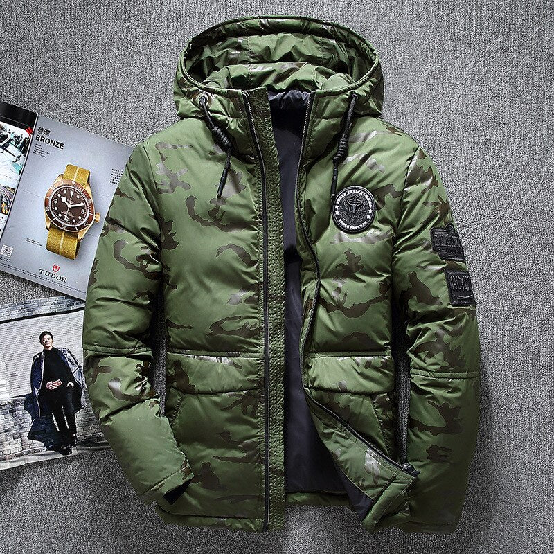 Callum | Men's Camouflage Winter Jacket