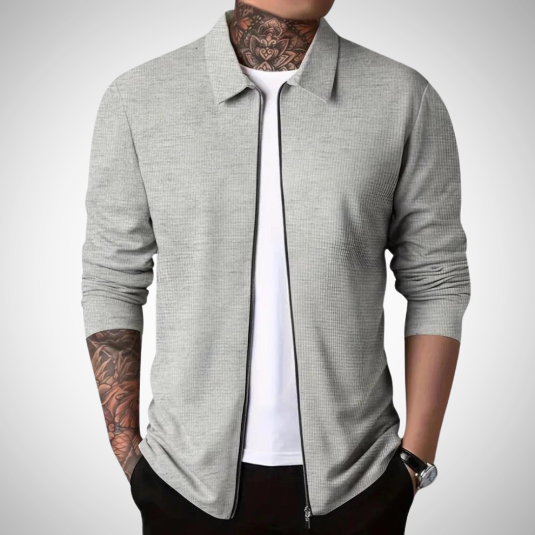 Oscar | Men's Lightweight Zip-Up Cardigan